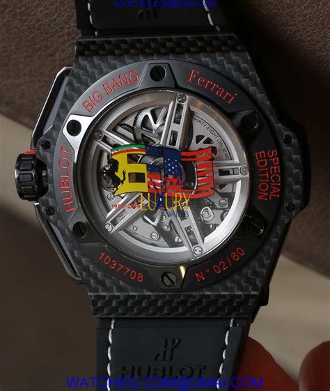 ferrari carbon hublot|Hublot big bang 60th anniversary.